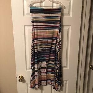 Lane Bryant plus size maxi skirt